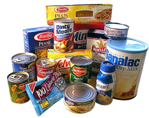 Non-perishable food items